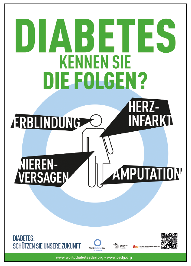 Praventionsplakate Zum Weltdiabetestag Kostenlos Zu Bestellen Medmedia